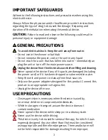 Preview for 4 page of Medline AEROMIST TREK HCS2GO Instruction Manual