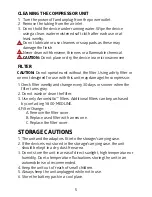 Preview for 6 page of Medline AEROMIST TREK HCS2GO Instruction Manual