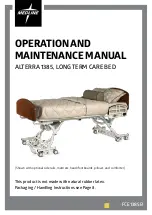 Предварительный просмотр 1 страницы Medline ALTERRA 1385 Operation And Maintenance Manual