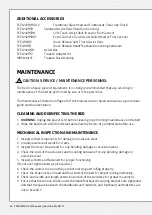 Предварительный просмотр 24 страницы Medline Alterra MAXX Operation And Maintenance Manual