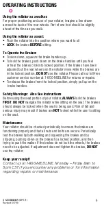 Preview for 8 page of Medline GUARDIAN MDS86800XW User Instructions And Warranty