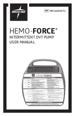 Предварительный просмотр 1 страницы Medline HEMO-FORCE MDS600INT2 User Manual