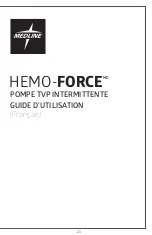 Предварительный просмотр 23 страницы Medline HEMO-FORCE MDS600INT2 User Manual