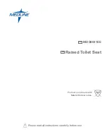 Preview for 1 page of Medline MDS80316E Manual