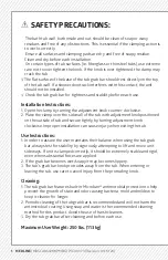 Preview for 2 page of Medline MICROBAN MDSCA86321WPMBG User Instructions And Warranty