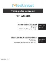 MedLinket AM-806 Instruction Manual preview