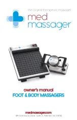 Preview for 1 page of MedMassager MMF07 Owner'S Manual