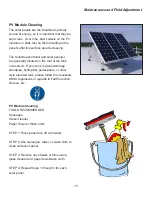 Preview for 16 page of Medora SolarBee SB10000PW Owner'S Manual