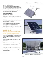 Preview for 21 page of Medora SolarBee SB10000PW Owner'S Manual