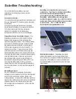 Preview for 27 page of Medora SolarBee SB10000PW Owner'S Manual