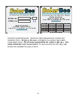 Preview for 35 page of Medora SolarBee SB10000PW Owner'S Manual