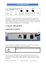 Preview for 3 page of Medpage MP5x Operating Instructions Manual