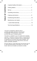 Preview for 2 page of MedPro 705-470 Instructions Manual