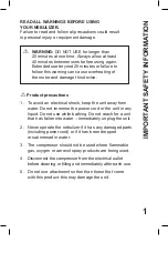 Preview for 3 page of MedPro 705-470 Instructions Manual