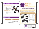 MedPro Balance IV Stand Assembly Instructions preview