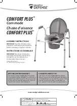 MedPro DEFENSE COMFORT PLUS Assembly Instructions preview