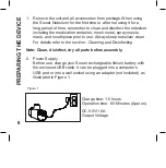 Preview for 10 page of MedPro SONAIR Instructions Manual