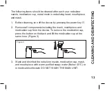 Preview for 15 page of MedPro SONAIR Instructions Manual