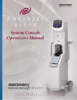 Medrad AngioJet Ultra Operation Manual предпросмотр