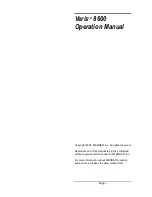 Предварительный просмотр 2 страницы Medrad Veris 8600 Operation Manual