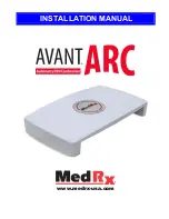 MedRx AVANT ARC Installation Manual preview