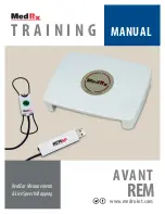 MedRx AVANT Series Training Manual preview