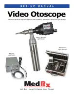 Preview for 1 page of MedRx Video Otoscope Setup Manual