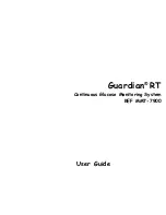 Medtronic Guardian RT MMT-7900 User Manual preview