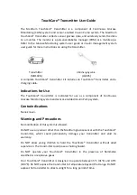 Medtrum TouchCare MD1026 User Manual preview