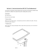 Preview for 5 page of MedViron 39" Overbed Table Service Manual