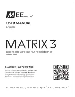 MEE AUDIO AF68 User Manual preview