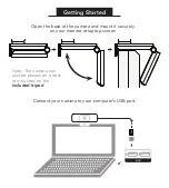 Preview for 2 page of MEE AUDIO CAM-201W Setup Manual