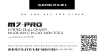 Предварительный просмотр 1 страницы MEE AUDIO M7 PRO Quick Start Manual