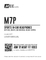 MEE M7P User Manual preview