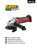 Meec tools 000-706 Operating Instructions Manual предпросмотр