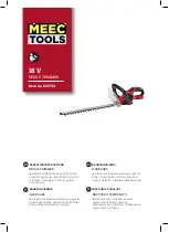 Meec tools 000-714 Operating Instructions Manual preview