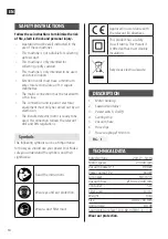 Предварительный просмотр 14 страницы Meec tools 005416 Operating Instructions Manual