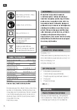 Preview for 18 page of Meec tools 007555 Operating Instructions Manual