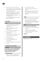 Preview for 16 page of Meec tools 009874 Operating Instructions Manual