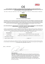 Preview for 81 page of Meec tools 009876 Operating Instructions Manual