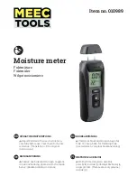 Preview for 1 page of Meec tools 010989 Operating Instructions Manual