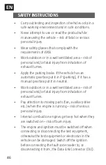 Preview for 46 page of Meec tools 014145 Operating Instructions Manual