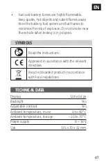 Preview for 47 page of Meec tools 014145 Operating Instructions Manual