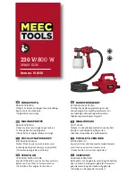 Preview for 1 page of Meec tools 014168 Operating Instructions Manual