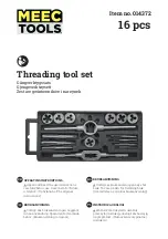 Preview for 1 page of Meec tools 014372 Operating Instructions Manual