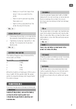 Preview for 27 page of Meec tools 015268 Operating Instructions Manual