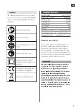 Предварительный просмотр 27 страницы Meec tools 017945 Operating Instructions Manual