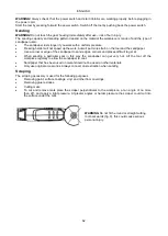 Предварительный просмотр 62 страницы Meec tools 029-052 Operating Instructions Manual