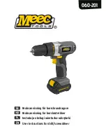 Preview for 1 page of Meec tools 060-201 Operating Instructions Manual