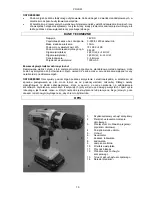 Предварительный просмотр 19 страницы Meec tools 060-202 Operating Instructions Manual